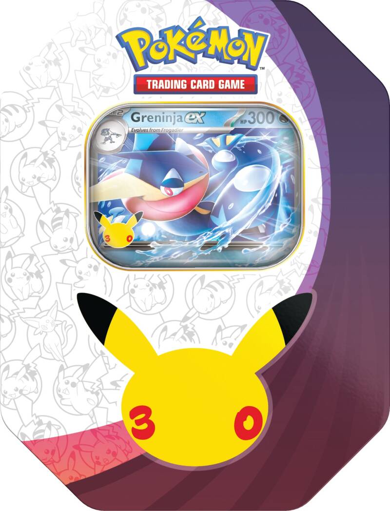 Greninja ex Tin