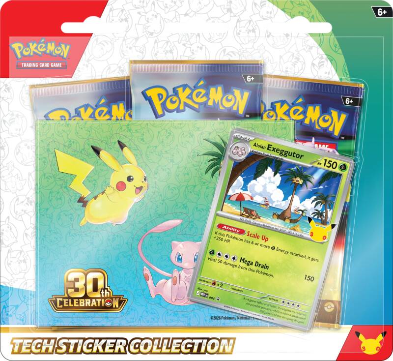 Tech Sticker Collection Alolan Exeggutor