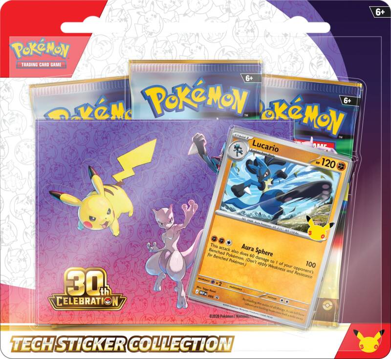 Tech Sticker Collection Lucario